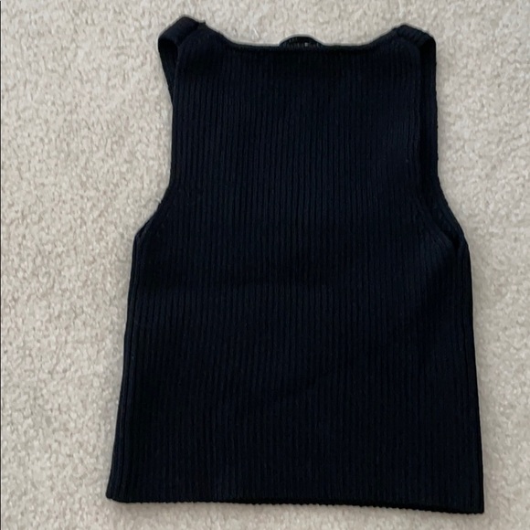 Zara Ribbed Crop Top - Picture 4 of 4